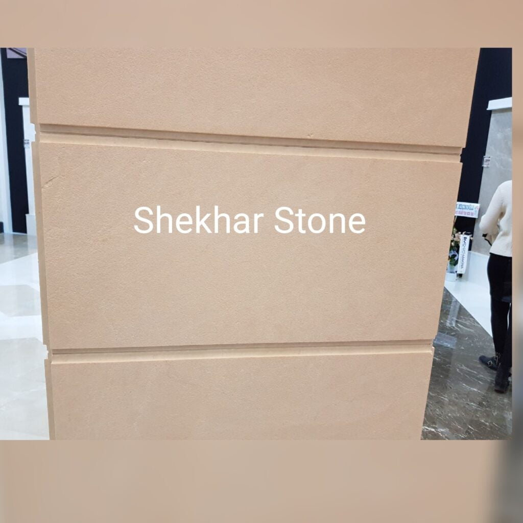 Natural Dholpur Beige Sandstone, For Wall Tile