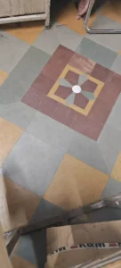 Simple kota stone design in room