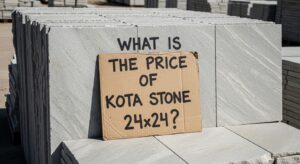 What is the price of Kota stone 24x24?"